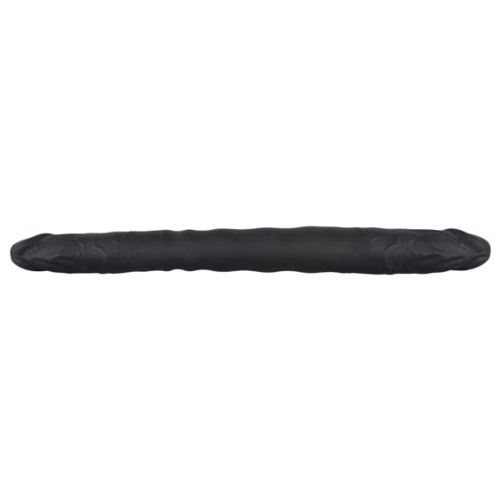 Bad Kitty - Silicone Double Dildo (Black)