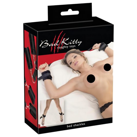 Bad Kitty - Plush Bed Restraint Set (5-Piece)