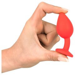 Colorful JOY - Silicone Anal Plug - Small (Red)