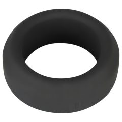 Black Velvet - Thick-Walled Cock Ring (2.6cm) - Black