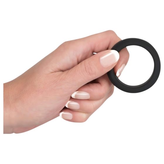 Black Velvet - Thick Penis Ring (3.8cm) - Black