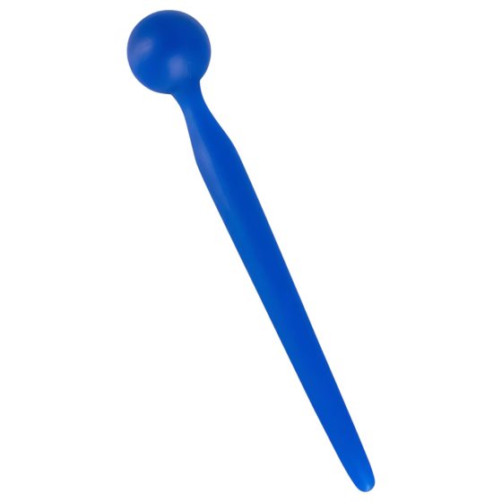 Silicone Urethral Dilator with Sperm Stopper - Ball-shaped Dildo (Blue)