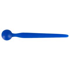   Silicone Urethral Dilator with Sperm Stopper - Ball-shaped Dildo (Blue)