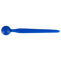   Silicone Urethral Dilator with Sperm Stopper - Ball-shaped Dildo (Blue)