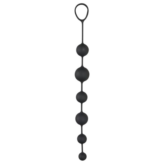 Black Velvet Flexible Anal Wand (Black)