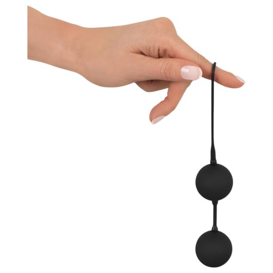 Black Velvet Kegel Balls Duo