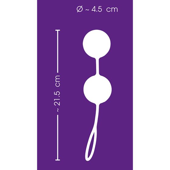 Giant Kegel Balls - XXL Smile (Purple)