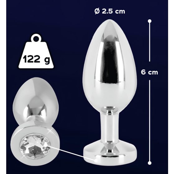 You2Toys - Sextreme - Steel Anal Plug (2.4cm)