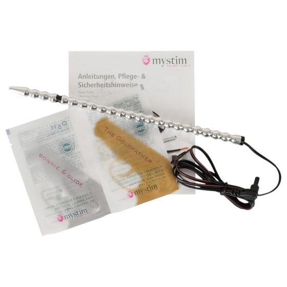 Mystim Tickleberry Finn - Beaded Electro-Urethral Dildo