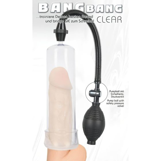 Bang Bang Erection Pump - Transparent