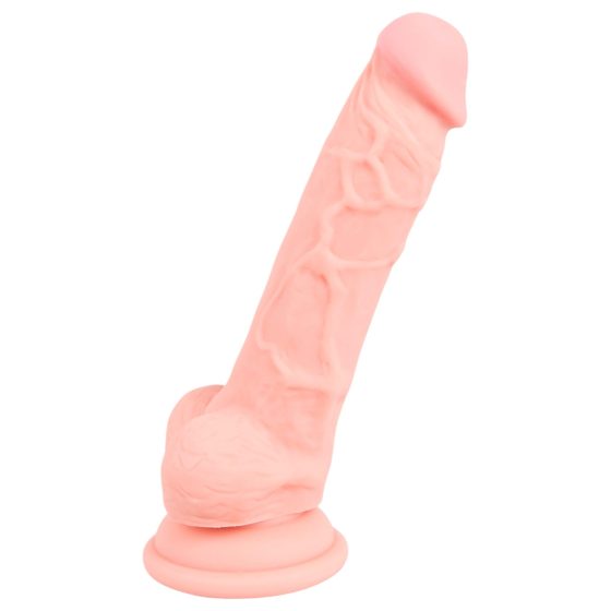 Silicone Dildo (18cm) - Natural