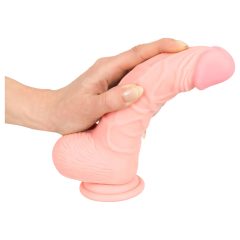 Medical Silicone Dildo (20cm) - Natural