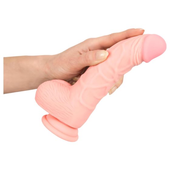 Medical Silicone Dildo (20cm) - Natural