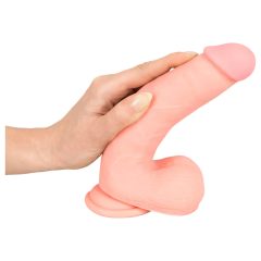 Medical Straight Silicone Dildo (20cm) - Natural