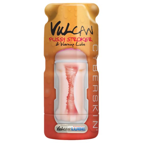 Vulcan Stroker - Realistic Vagina with Warming Lubricant (Natural)