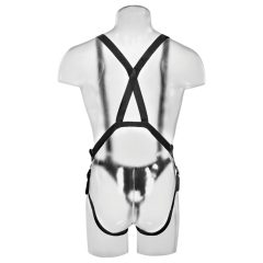   King Cock Strap-on 11 - Hollow Strap-on Dildo with Harness (11-inch)