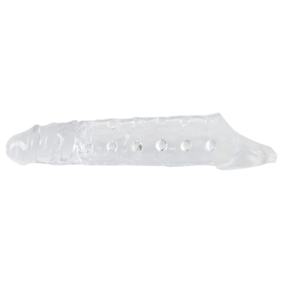 Crystal Skin - Ribbed Penis Extension Sleeve