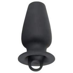   You2Toys - Lust Tunnel - Hollow Anal Expander Dildo with Plug (Black)