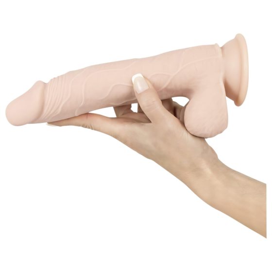 Nature Skin - Suction Cup Realistic Dildo - Natural (Medium)