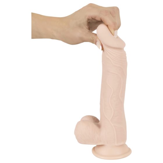 Nature Skin - Suction Cup Realistic Dildo - Natural (Medium)