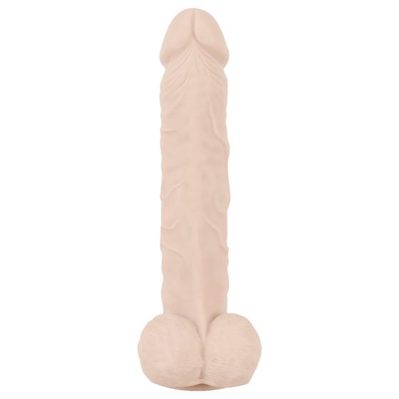 Nature Skin Realistic Dildo with Suction Cup - Large, Natural