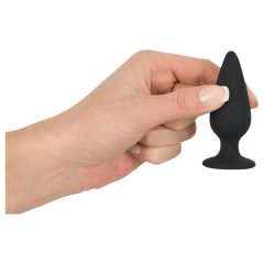 Black Velvet Heavy - 40g Anal Plug (Black)