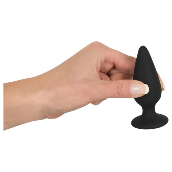 Black Velvet Heavy - 75g Anal Dildo (Black)