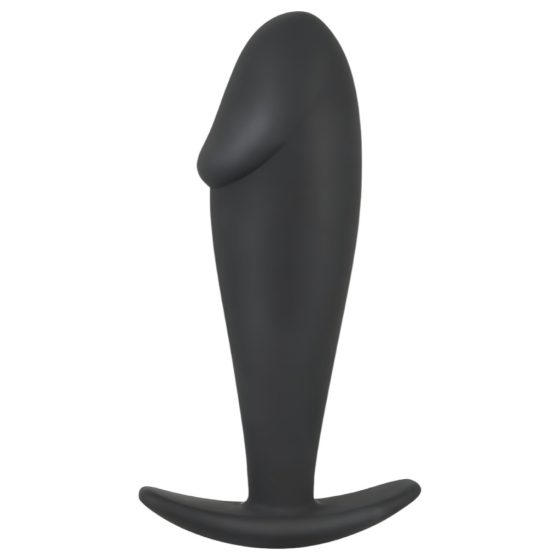 / Black Velvet - Large Tip Anal Dildo (Black)