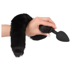 Bad Kitty - Cat Ear and Tail Anal Dildo Set - (Black)