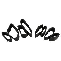 Bad Kitty - Hand to Leg Restraint Set (Black)