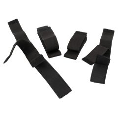 Bad Kitty - Hand to Leg Restraint Set (Black)