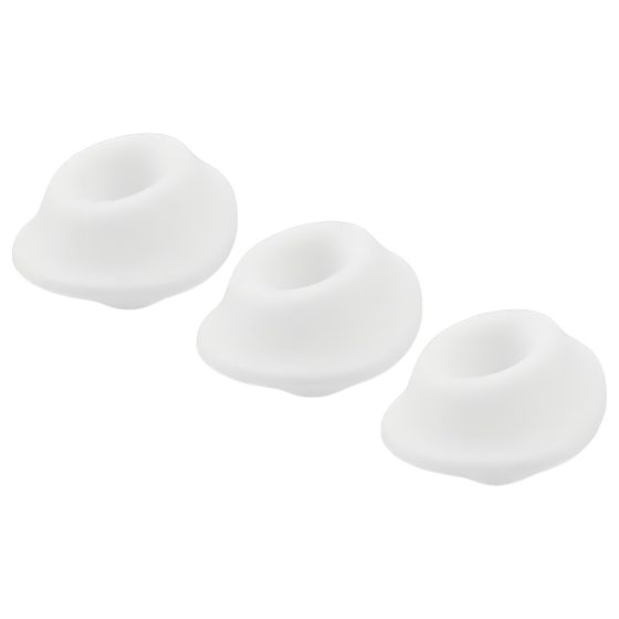 Womanizer Premium S - Spare Suction Heads Set - White (3 Pack)