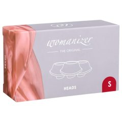   Womanizer Premium S - Replacement Suction Caps Set - Red (3-pack)