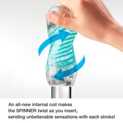 TENGA Spinner Tetra - Masturbator (Translucent)