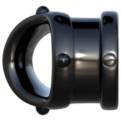 Fantasy Rock Hard - Penis and testicle ring (black)