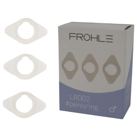 Fröhle LR002 (2.1cm) - Medical Strength Ring Set (3pcs)