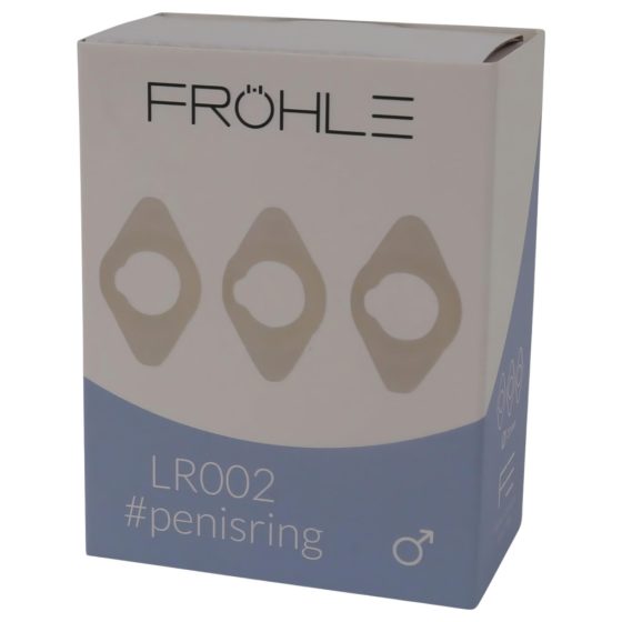 Fröhle LR002 (2.1cm) - Medical Strength Ring Set (3pcs)