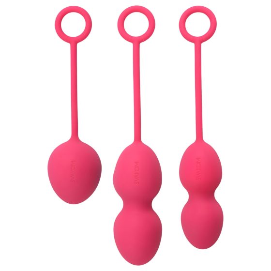 Svakom Nova - 3-Piece Kegel Ball Set (Red)