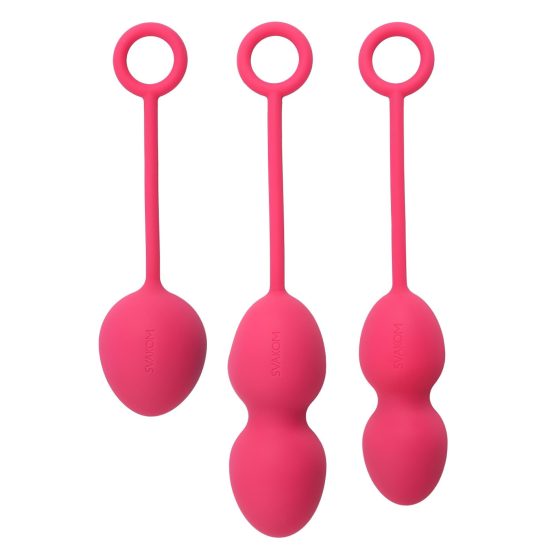 Svakom Nova - 3-Piece Kegel Ball Set (Red)