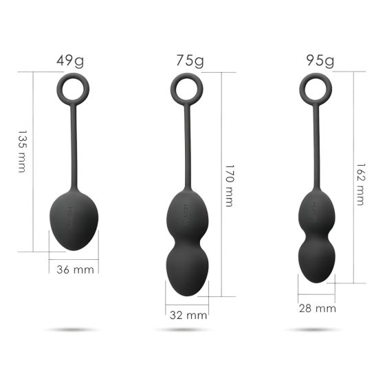 Svakom Nova - 3-Piece Kegel Ball Set (Red)