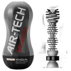   TENGA Air-Tech Squeeze Strong - Intense Suction Masturbator (Black)