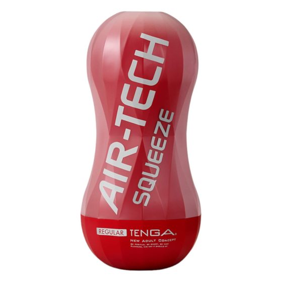 TENGA Air-Tech Squeeze Regular - Suction Masturbator (Red)