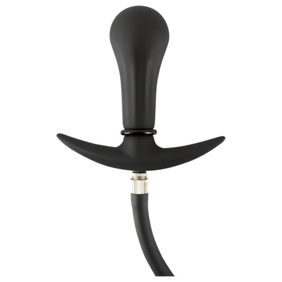 You2Toys - Inflatable Anal Dildo with Beads (Black)