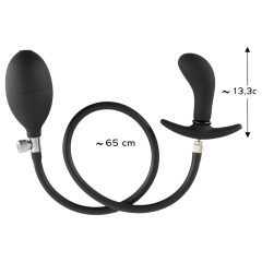 You2Toys - inflatable anal expanding plug (black)