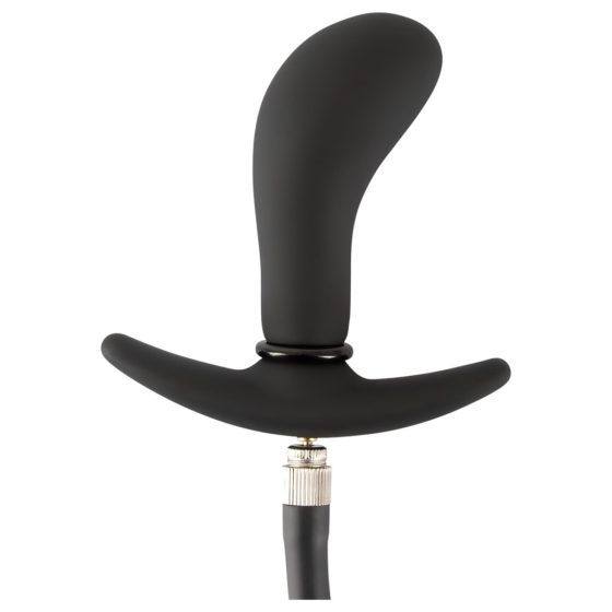 You2Toys - inflatable, expanding anal dildo (black)