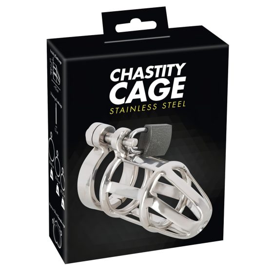 You2Toys - Metal Chastity Cage with Lock