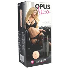 mystim OPUS Mica - Realistic Masturbator (Natural-Black)