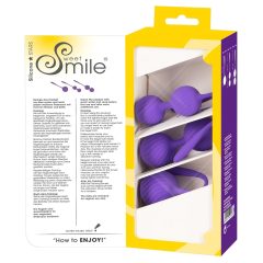 / SMILE 3 Kegel - purple kegel ball set (3 pieces)