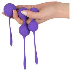 / SMILE 3 Kegel - purple kegel ball set (3 pieces)