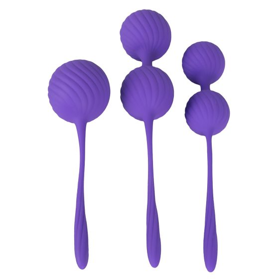 / SMILE 3 Kegel - purple kegel ball set (3 pieces)